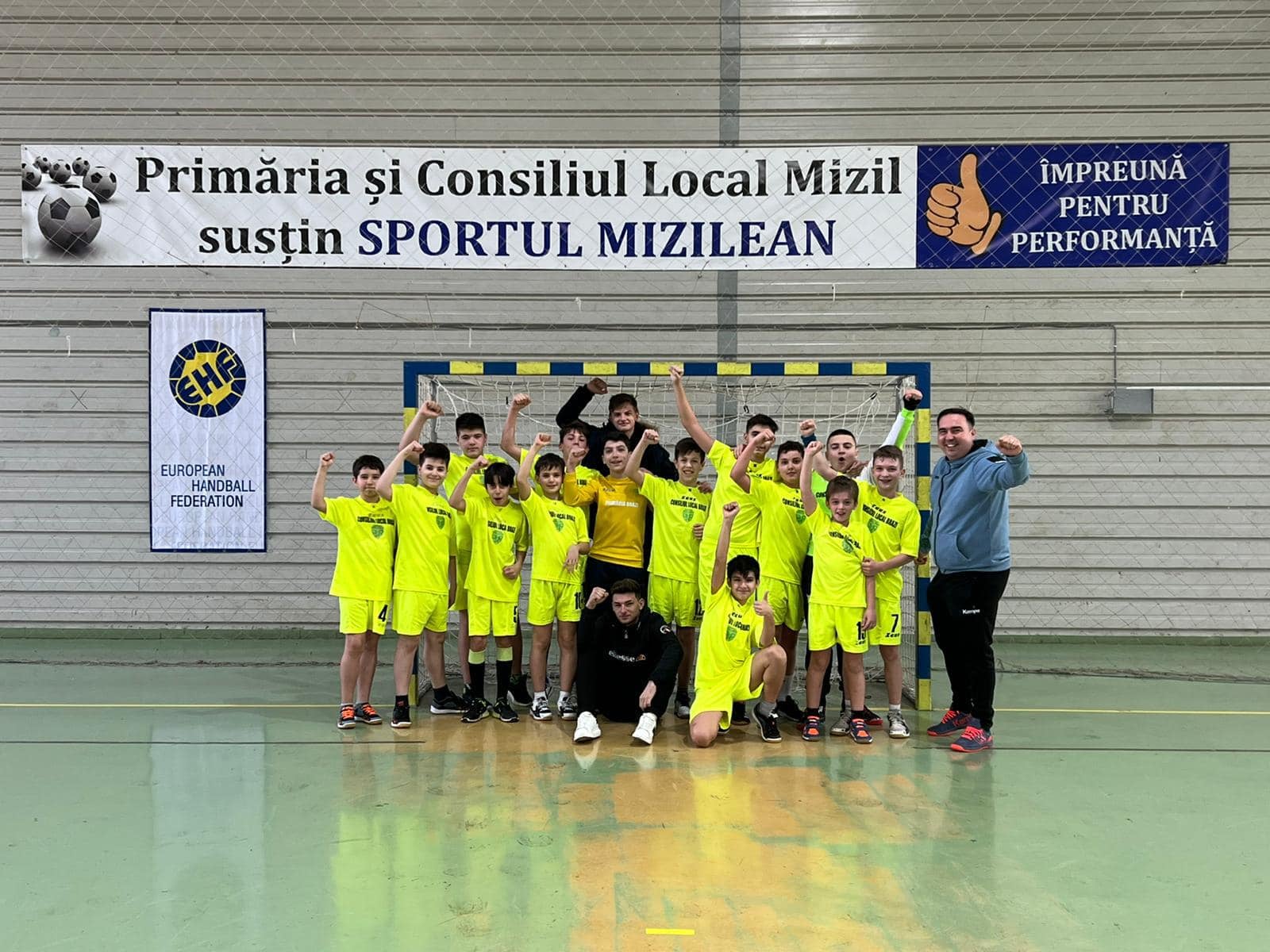 JUNIORII MICI AI CS BRAZI, CALIFICATI LA EURO-REGIUNEA DE HANDBAL J4